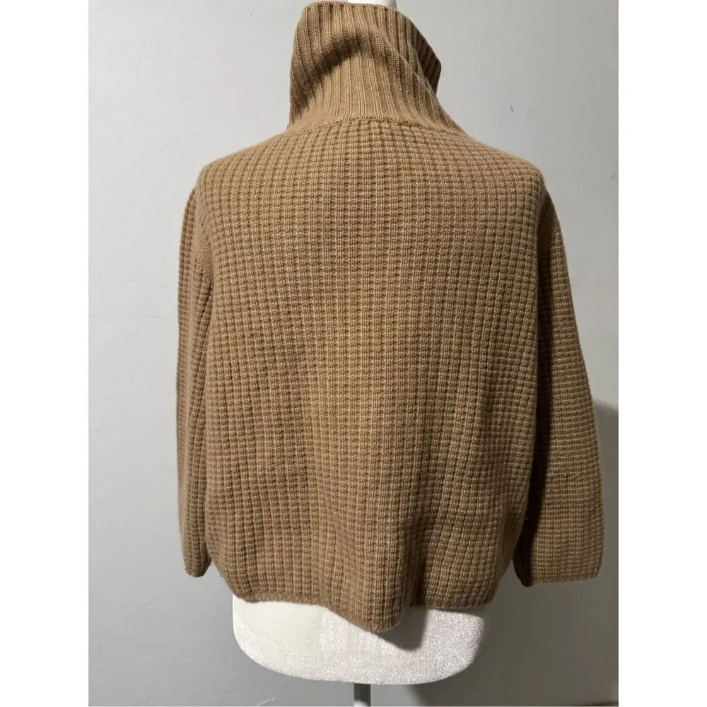 Oscar De La Renta 109% cashmere thick sweater M